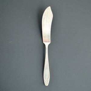 William Rogers & Son AA Pat 77349 Butter Knife Silverplate